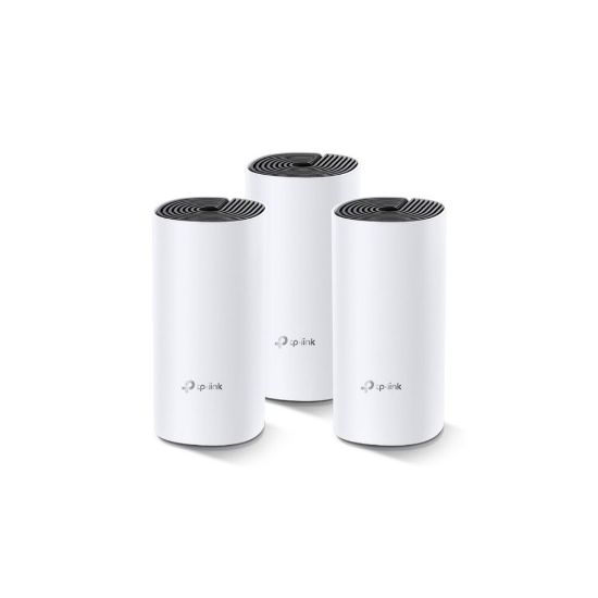 TP-LINK Deco M4 - Système Mesh WiFi AC1200 + 2 ports Ethernet Gigabit - Pack x3