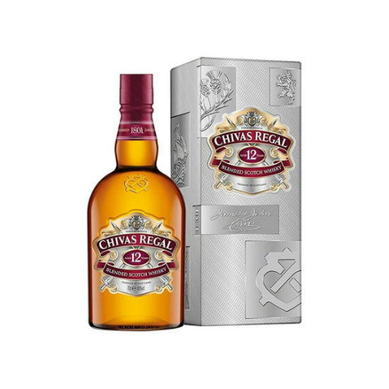 Chivas Regal 12 ans Blended Scotch Whisky - 70cl - 40°   -  Shopping et Courses en ligne, livrés à domicile ou au bureau, 7j/7 à la  Réunion