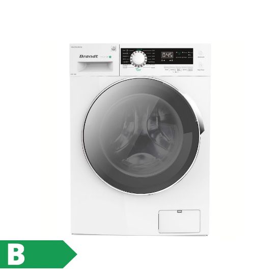 Lave-linge 7Kg hublot BRANDT WFB174QW