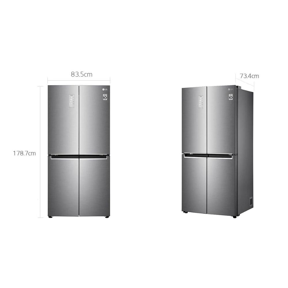 Réfrigérateur Multi-portes 530L | Fonction Total No Frost | Compresseur ...