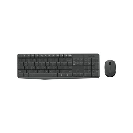 LOGITECH pack clavier Logitech MK 235 sans fil   - Shopping et  Courses en ligne, livrés à domicile ou au bureau, 7j/7 à la Réunion