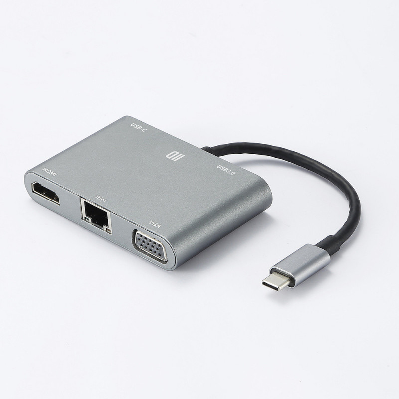 Hub Dock Station USB-C universel pour Mac et PC - 5 ports : USB