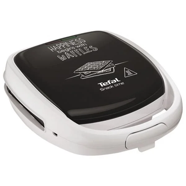 Gaufrier Tefal SNACK TIME HAPPINESS SW3411 Noir Blanc ChezVous