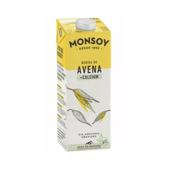 Boisson d'avoine calcium Bio MONSOY 1L
