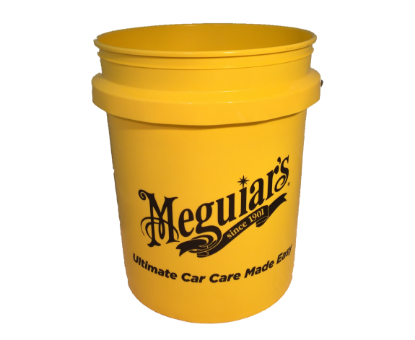 Seau de lavage jaune 22l Meguiar's