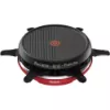 Appareil à raclette 6 personnes, Plancha électrique, Grill, Tefal Colormania RE12A5 - rouge