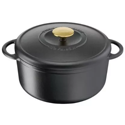 Cocotte ronde 19 cm (2,2 L) en fonte d'acier Pierre Gagnaire Heritage