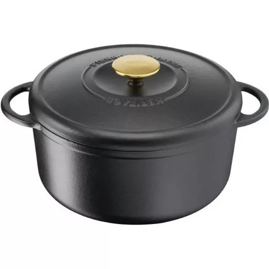 Cocotte ronde 25 cm (5,1 L) en fonte d'acier Pierre Gagnaire Heritage