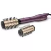 Brosse soufflante BaByliss Big Hair dual rotative 650W + 2 accessoires - doréé/violette