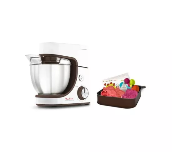 Robot pâtissier Moulinex Masterchef Gourmet with Kids 1100w 5 Vitesses + Pulse - QA51K1