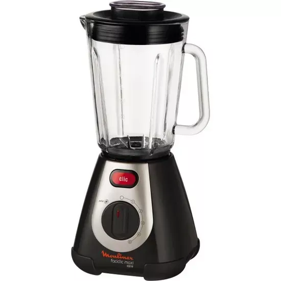 Blender Moulinex Faciclic 600W 2L - LM233A - noir