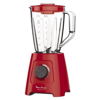 Blender Moulinex Blendforce 600W 2L 6 lames - LM4205 - rouge