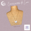 Picture of Collier Coeur Pierre de Lune 