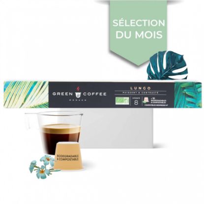 Capsule Nespresso Café bio Green Coffee Lungo