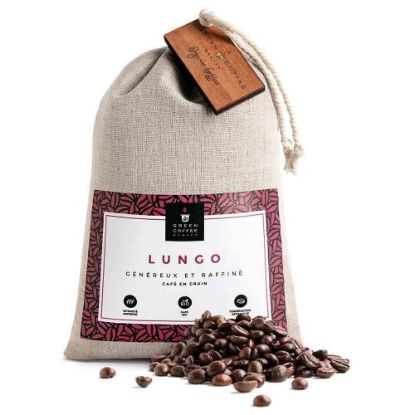 Café grains Bio Green Coffee Lungo Pochon 250g