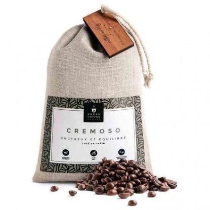 Café grains Bio Green Coffee Cremoso Pochon 250g