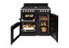 Piano de cuisson gaz 5 foyers COOKMASTER 90 cm - LEISURE CK90F324K - Noir 