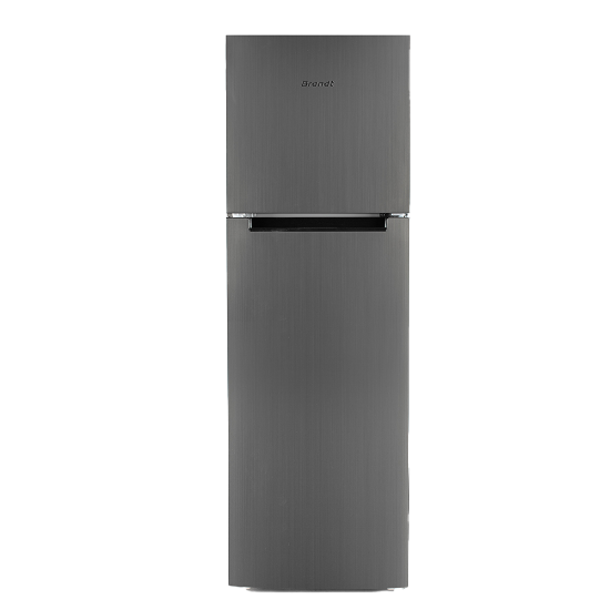 Réfrigérateur 2 Portes 248L Inox Brandt BFD6540NX