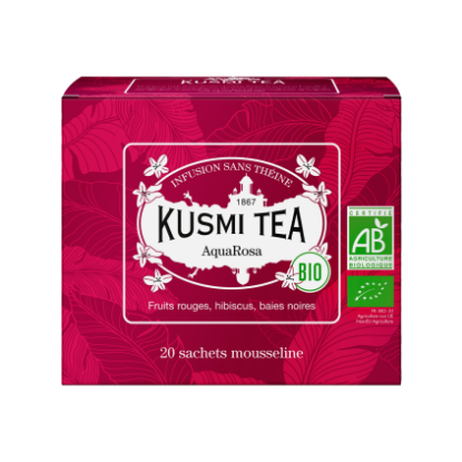 Picture of KUSMI TEA - AquaRosa Bio - boîte 20 sachets