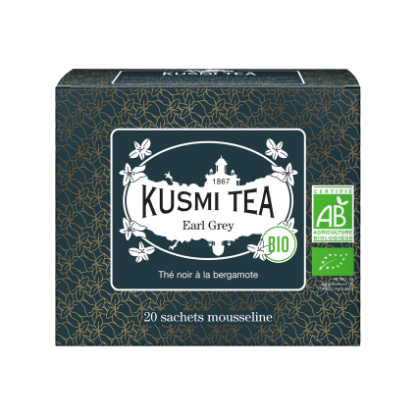 Picture of KUSMI TEA - Earl Grey Bio - boîte 20 sachets