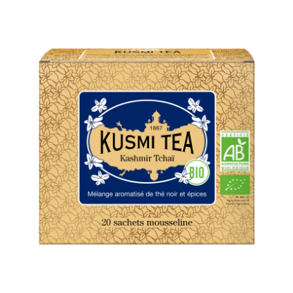 Image de KUSMI TEA - Kashmir Tchaï - boîte 20 sachets