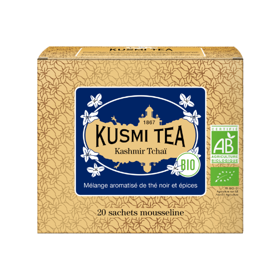 Image de KUSMI TEA - Kashmir Tchaï - boîte 20 sachets