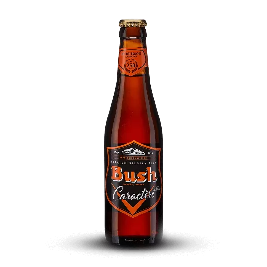 Image de Bière Ambrée Bush Caractère 33cl 12%