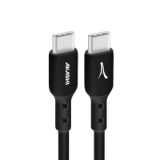 Image de Câble renforcé USB-C vers USB-C Noir 1,5m - Akashi