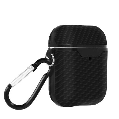 Image de Coque pour Airpod 1&2 - Carbone noir - Akashi