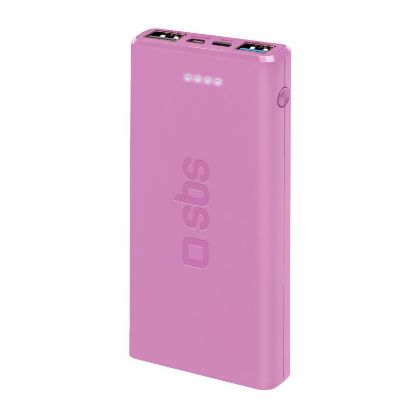 Batterie portable Powerbank fast charge de 10.000 mAh 2 USB - SBS