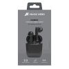 Ecouteurs True Wireless Stereo semi intra-auriculaires Nubox SBS - Noir