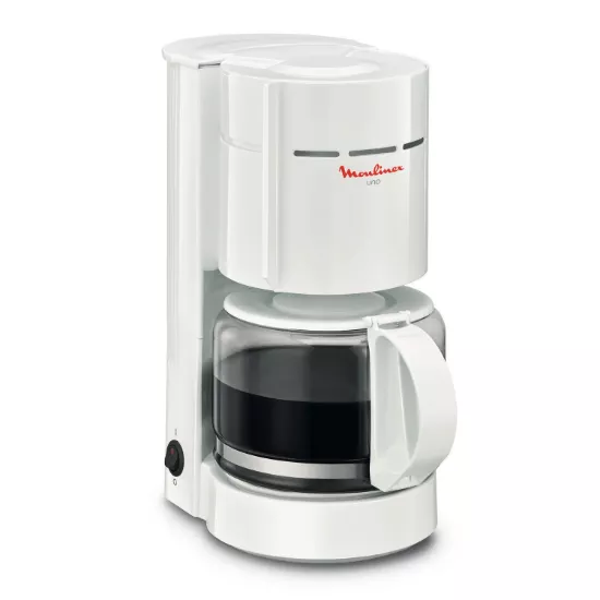 Cafetiere filtre 12 tasses Moulinex Uno - FG1211 - blanche