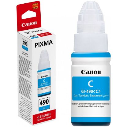 Encre Canon GI-490 Cyan - bidon 70 ml