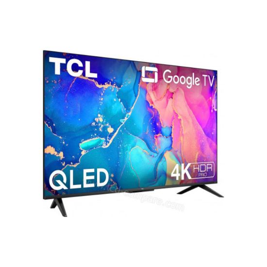 Téléviseur 65" 4K QLED avec Google TV et Game Master - TCL 65C635