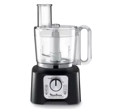 Robot multifonction Moulinex Double Force Compact 3l 800W avec blender - FP5468 - noir