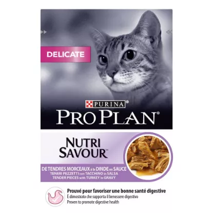 Purina Pro Plan Cat Delicate Dinde Pochon 85g