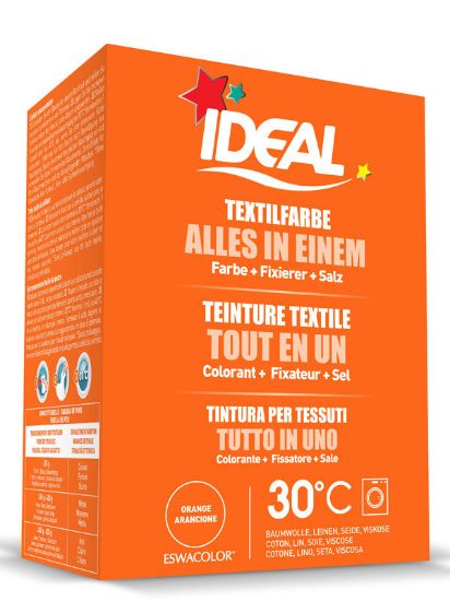 Picture of Teinture textile en poudre TOUT EN UN Mini Orange 230G - IDEAL