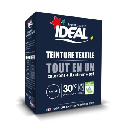 Picture of Teinture textile en poudre TOUT EN UN Maxi Marine 350G - IDEAL