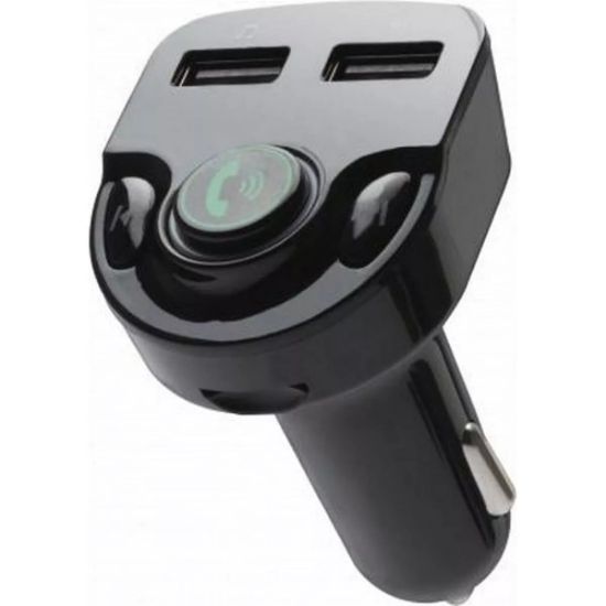 Chargeur allume-cigare Big Ben 2 USB-A avec transmetteur FM