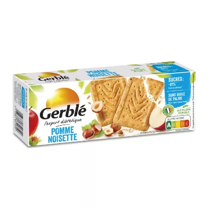 Picture of Biscuits pomme noisette sucre réduit Gerblé