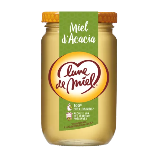 Image de Miel d’acacia 375g LUNE DE MIEL