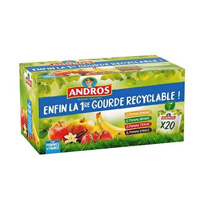 Image de Assortiment de gourdes compote ANDROS