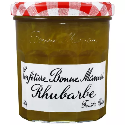 Image de Confiture de rhubarbe 370g BONNE MAMAN