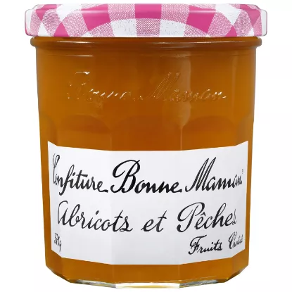 Image de Confiture duo abricots et pêches 370g BONNE MAMAN