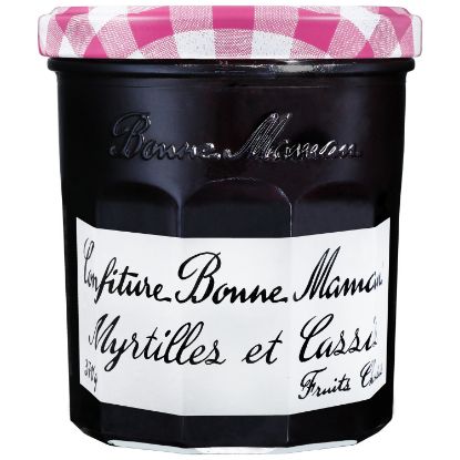 Image de Confiture duo myrtilles et cassis 370g BONNE MAMAN