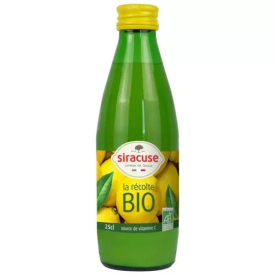 Picture of Pur jus de citron bio 25cl SIRACUSE