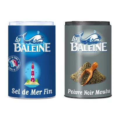 Image de Duo Sel et Poivre LA BALEINE