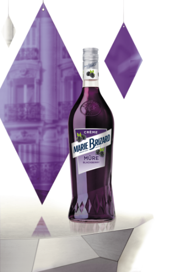 Image de Liqueur Crême de Mûre Marie Brizard - 70cl - 16°