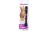 Collier chat + cloche - noir 30 cm