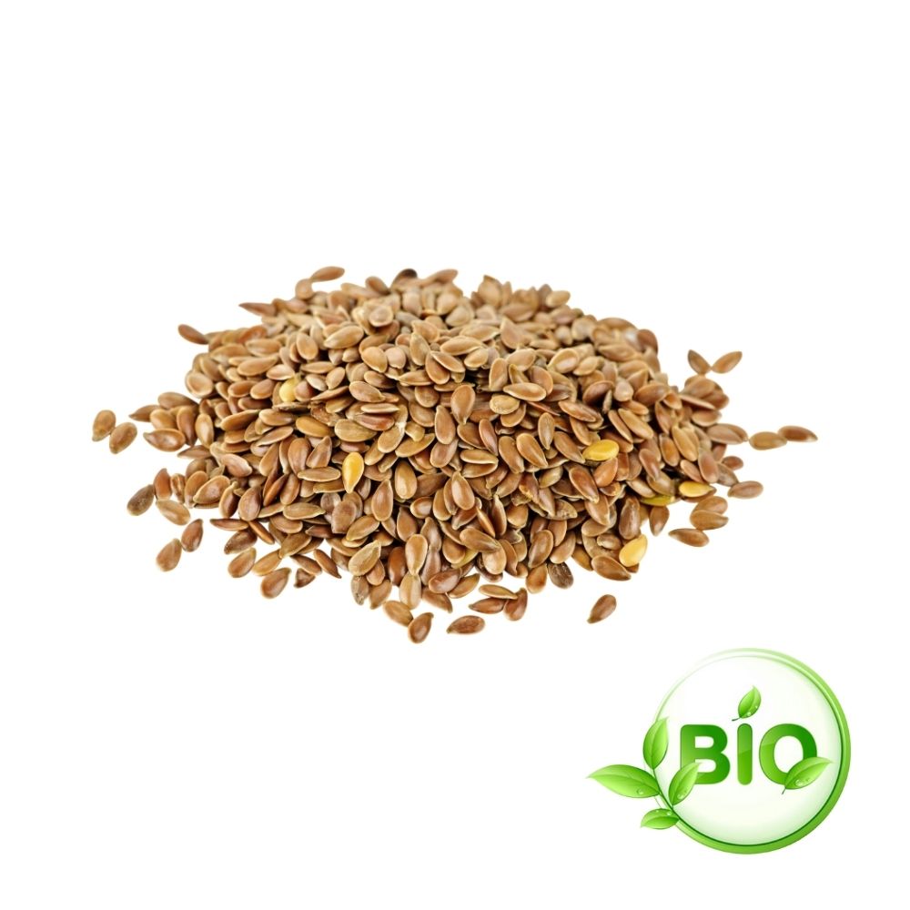 Graine de lin dorée Bio vrac 500g | ChezVous.re - Faites vos courses en ...